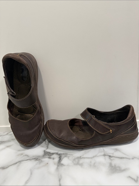 Born Shoes - Born Brown Leather Mary Jane Comfort Casual Flats women’s 9